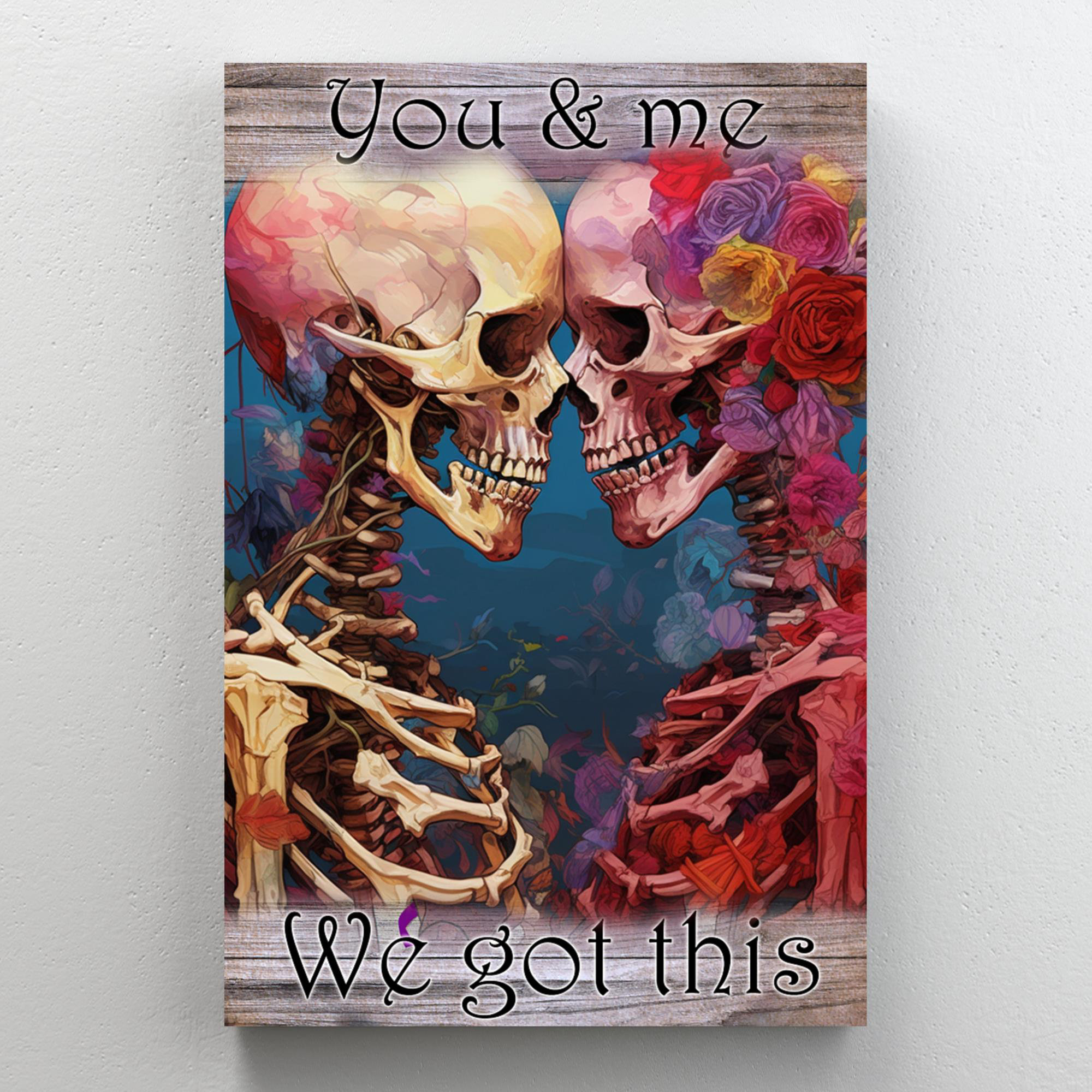 Trinx Skeleton Couple You And Me We Got This 1 Piece R Skeleton